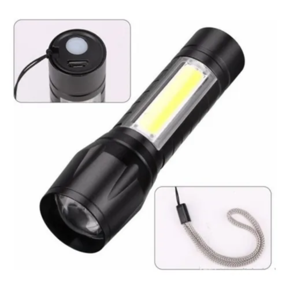 Miniatura 2 de Linterna Tactica Led Recargable Usb 511